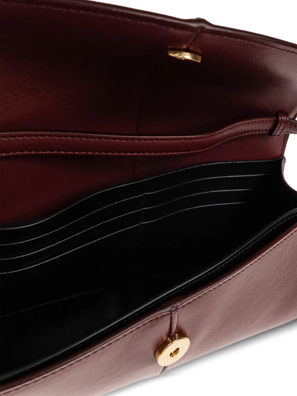Jil Sander Schoudertas met logoprint Rood