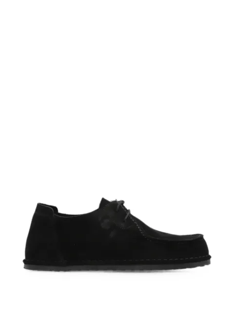 Birkenstock lace-up suede loafers