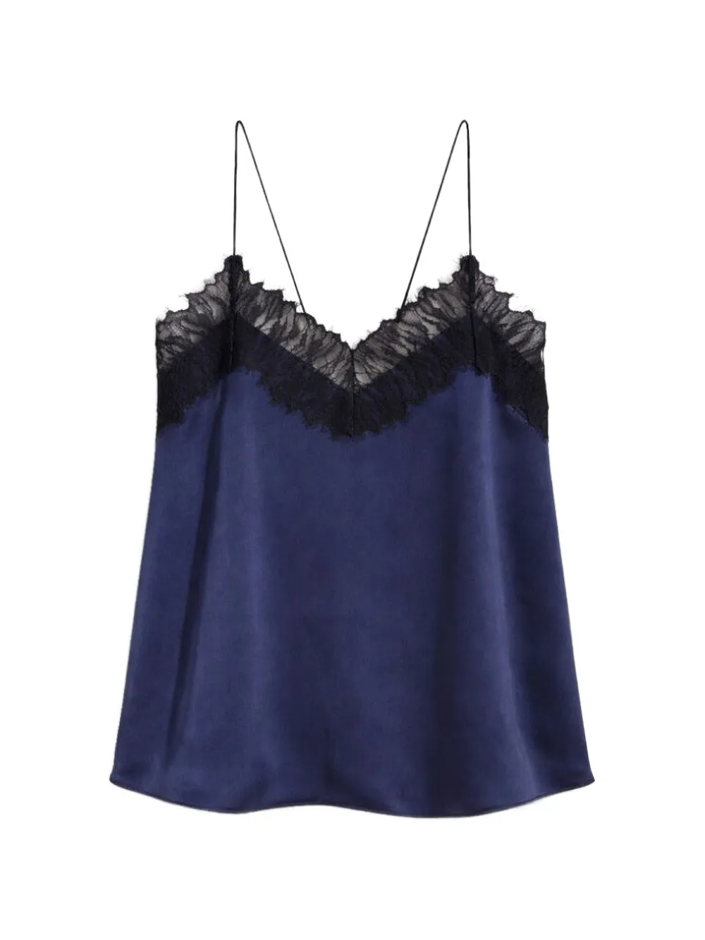 IRO Newin lace-trim blouse - Blu