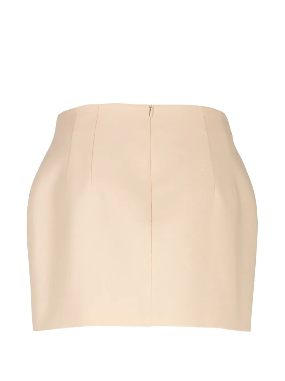 WARDROBE.NYC Mini-rok met detail Beige