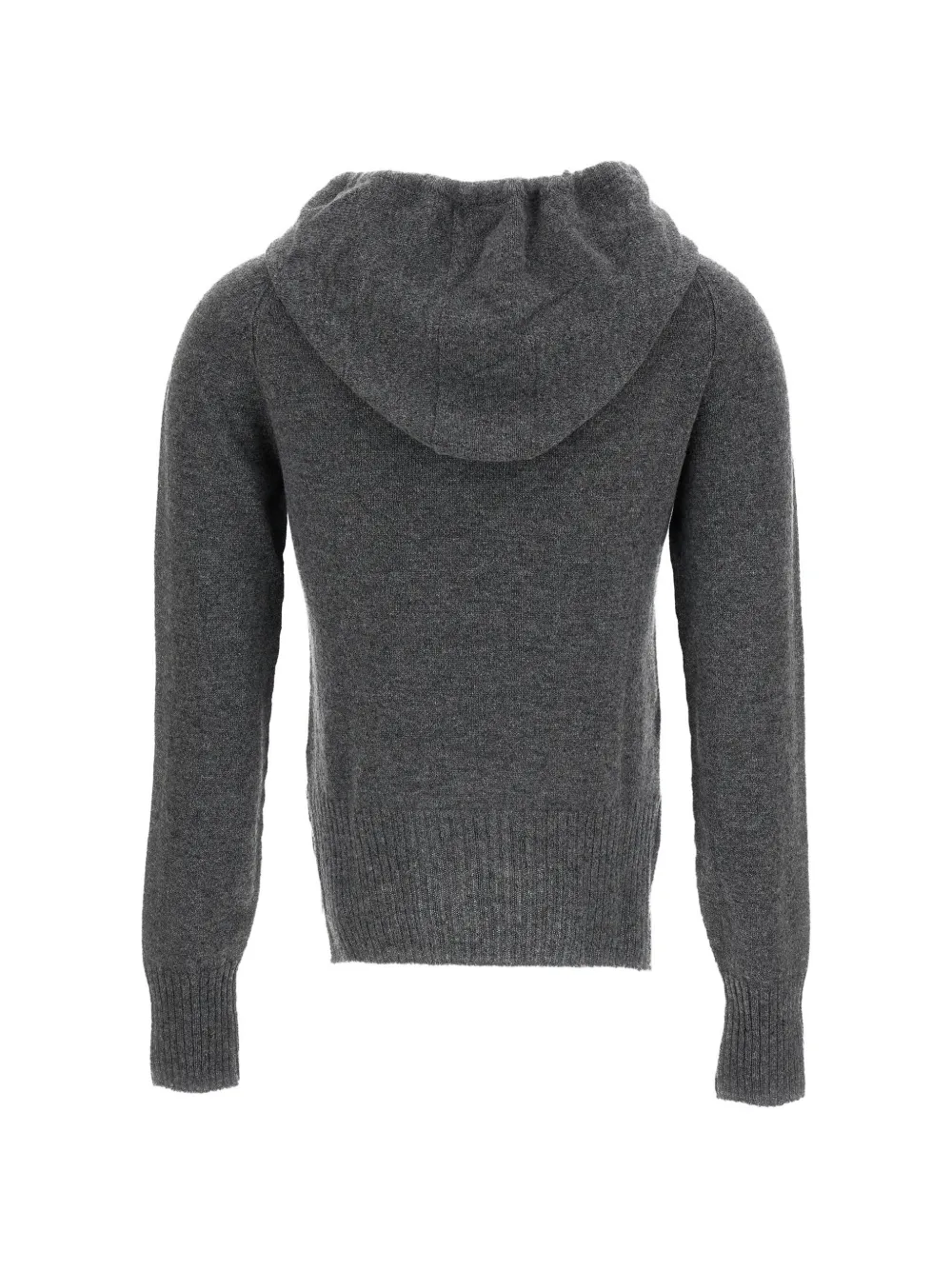 Simone Rocha Verfraaide kasjmier hoodie Grijs