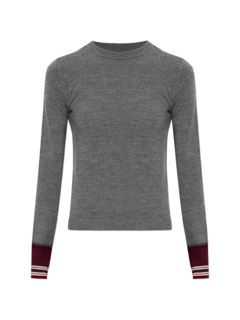 IRO Muse contrast-cuff sweater
