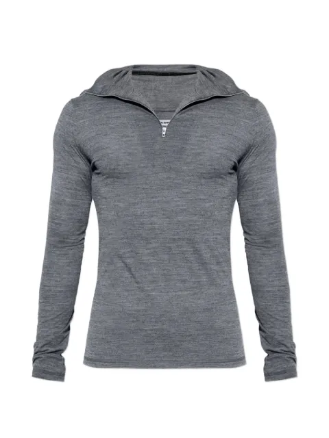 Jil Sander quarter-zip long-sleeve sweater