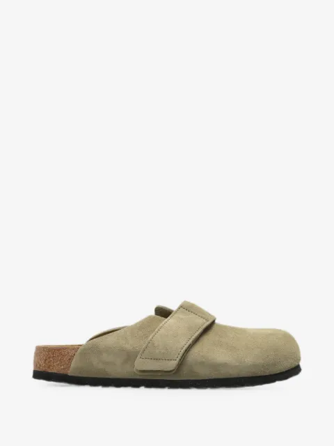 Birkenstock Loma touch-strap suede mules