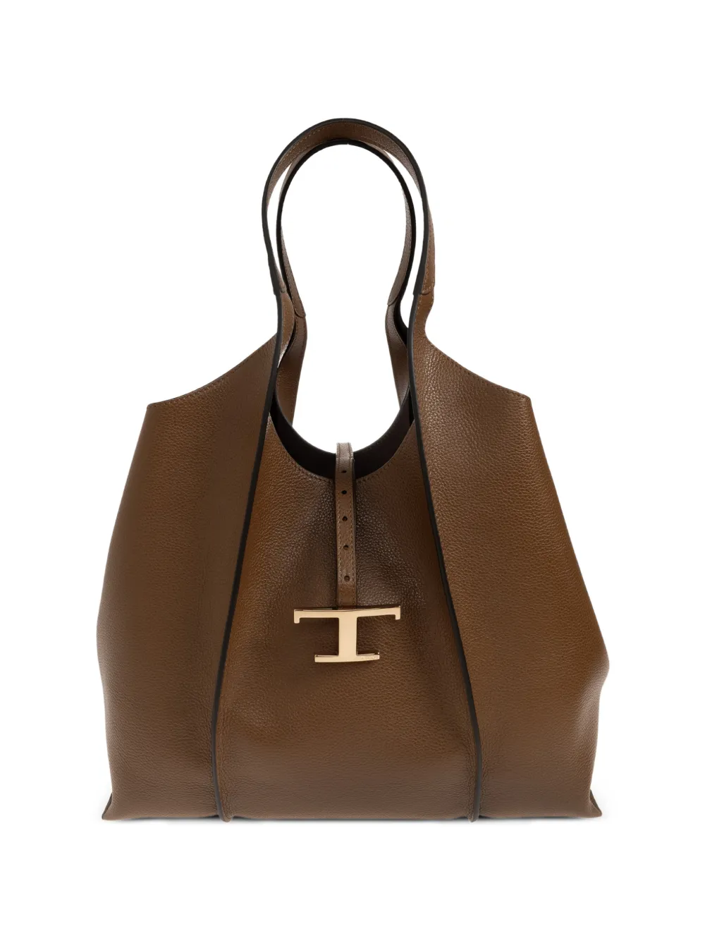 Tod's T Timeless leather shoulder bag - Brown