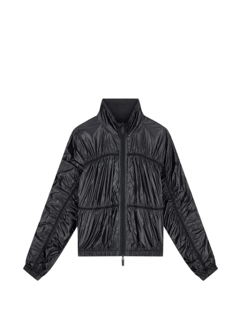 Emporio Armani reversible blouson jacket with matte and shiny finishes