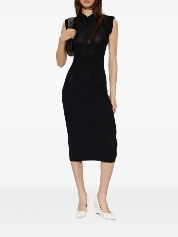 iro black dress ribbed-knit Sleeveless Midi | this mini delivers the dusk Color Code:BKMT little black dress sale Long dress