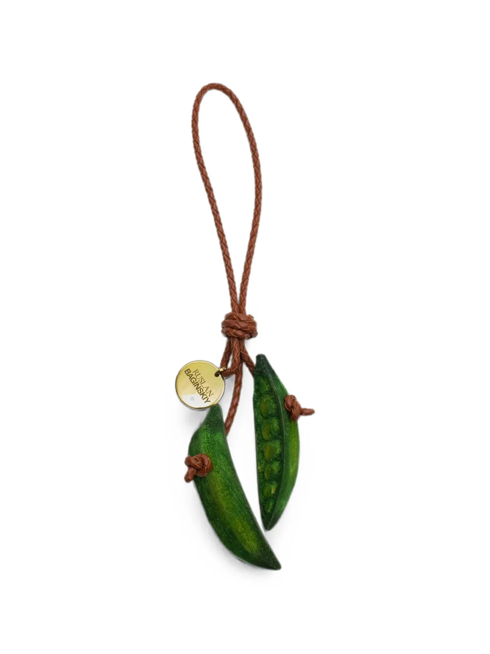 Ruslan Baginskiy Pea Bag Charm In Green