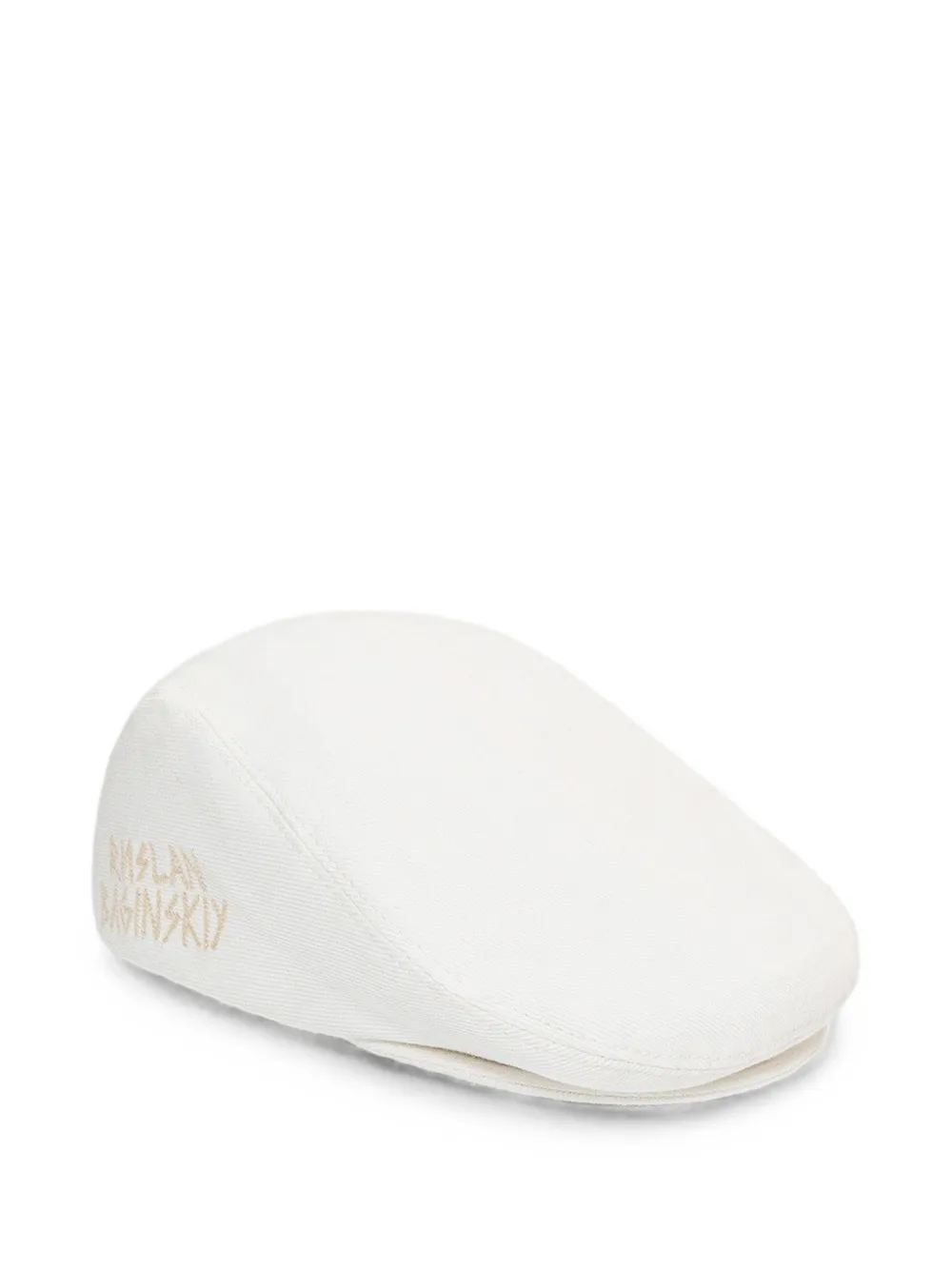 Ruslan Baginskiy Ivy Logo-embroidered Cotton Cap In White