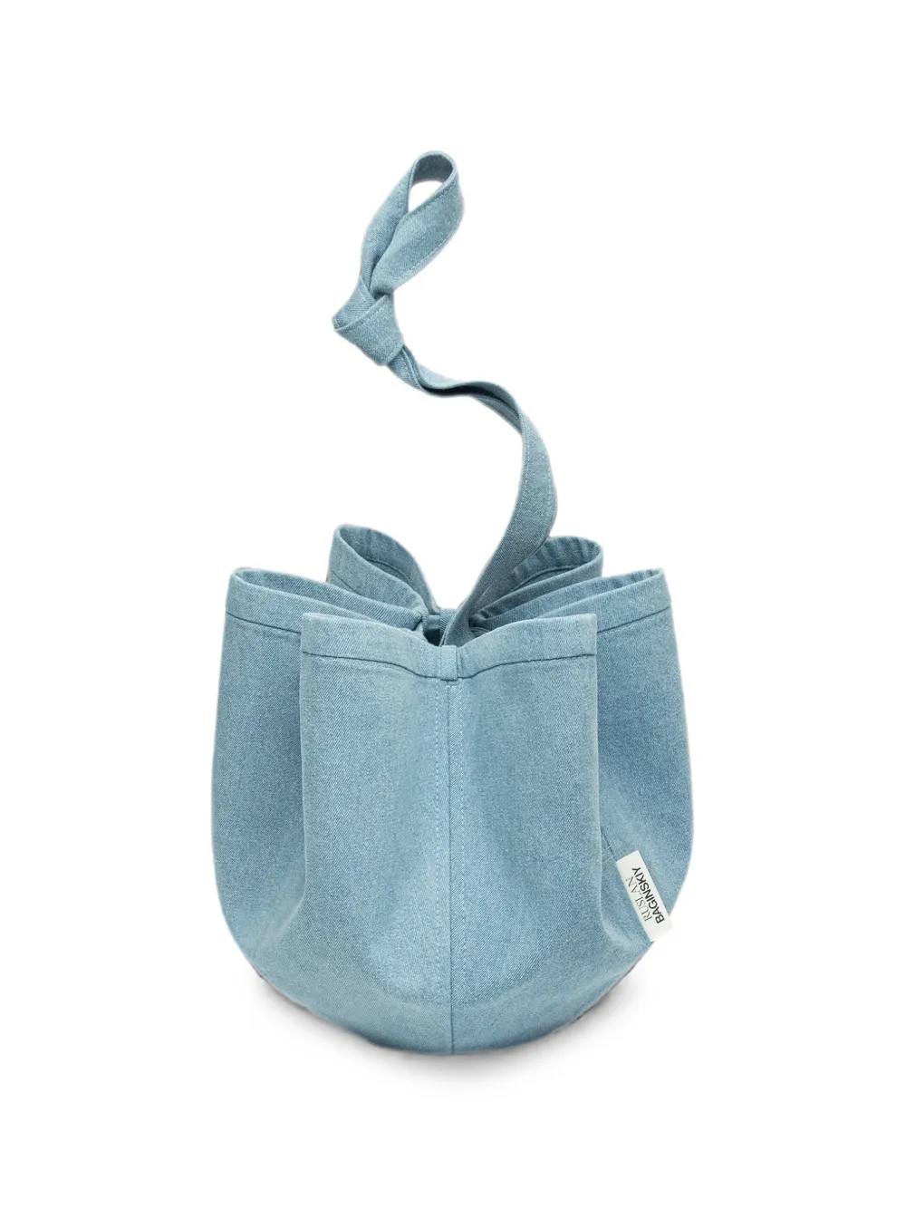 Ruslan Baginskiy Borsa a secchiello denim - Blu