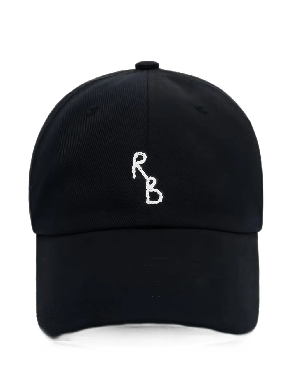 Ruslan Baginskiy Hand-embroidered Baseball Cap In Black