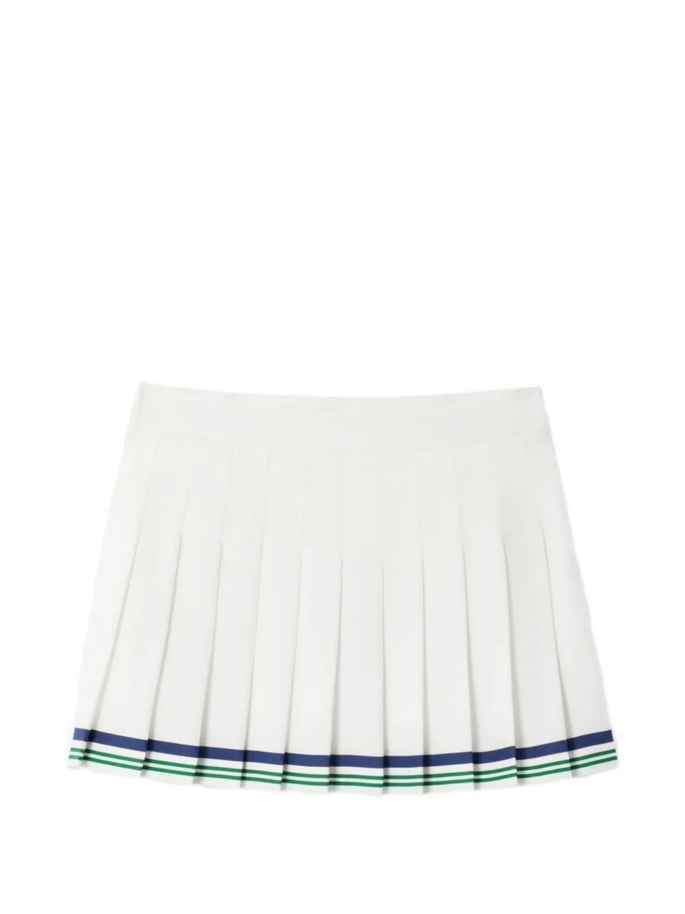 Casablanca Laurel pleated mini skirt - Weiß