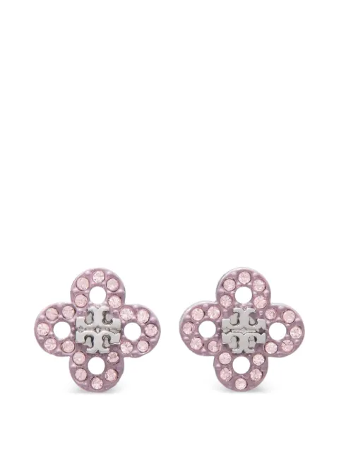 Tory Burch Forget Me Not Clover stud earrings