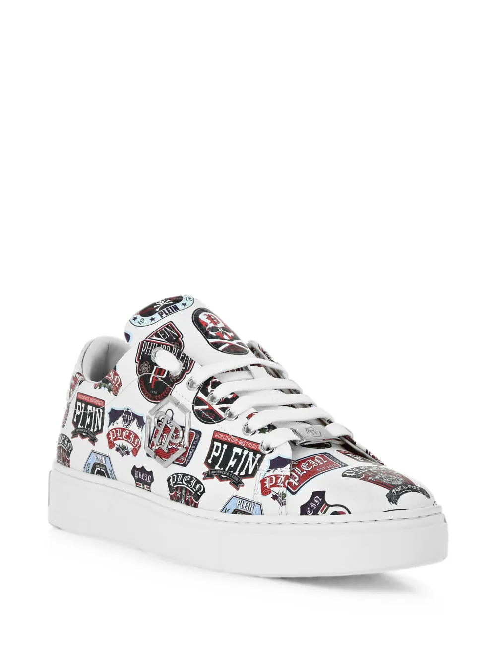 Philipp Plein Carson Patches sneakers Wit
