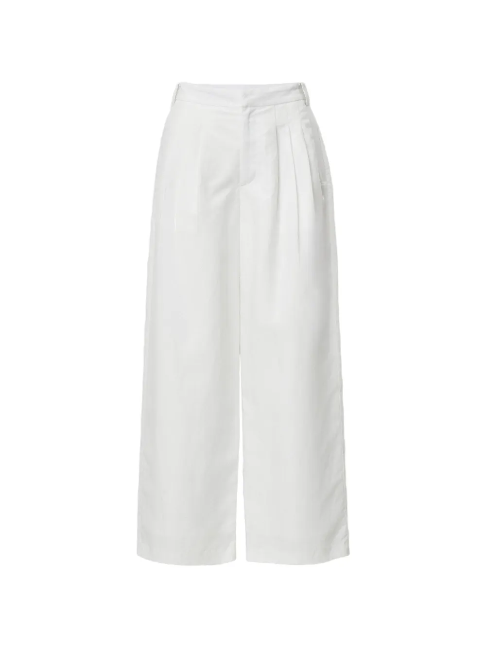 rag & bone Chappel pleated wide-leg trousers - Bianco