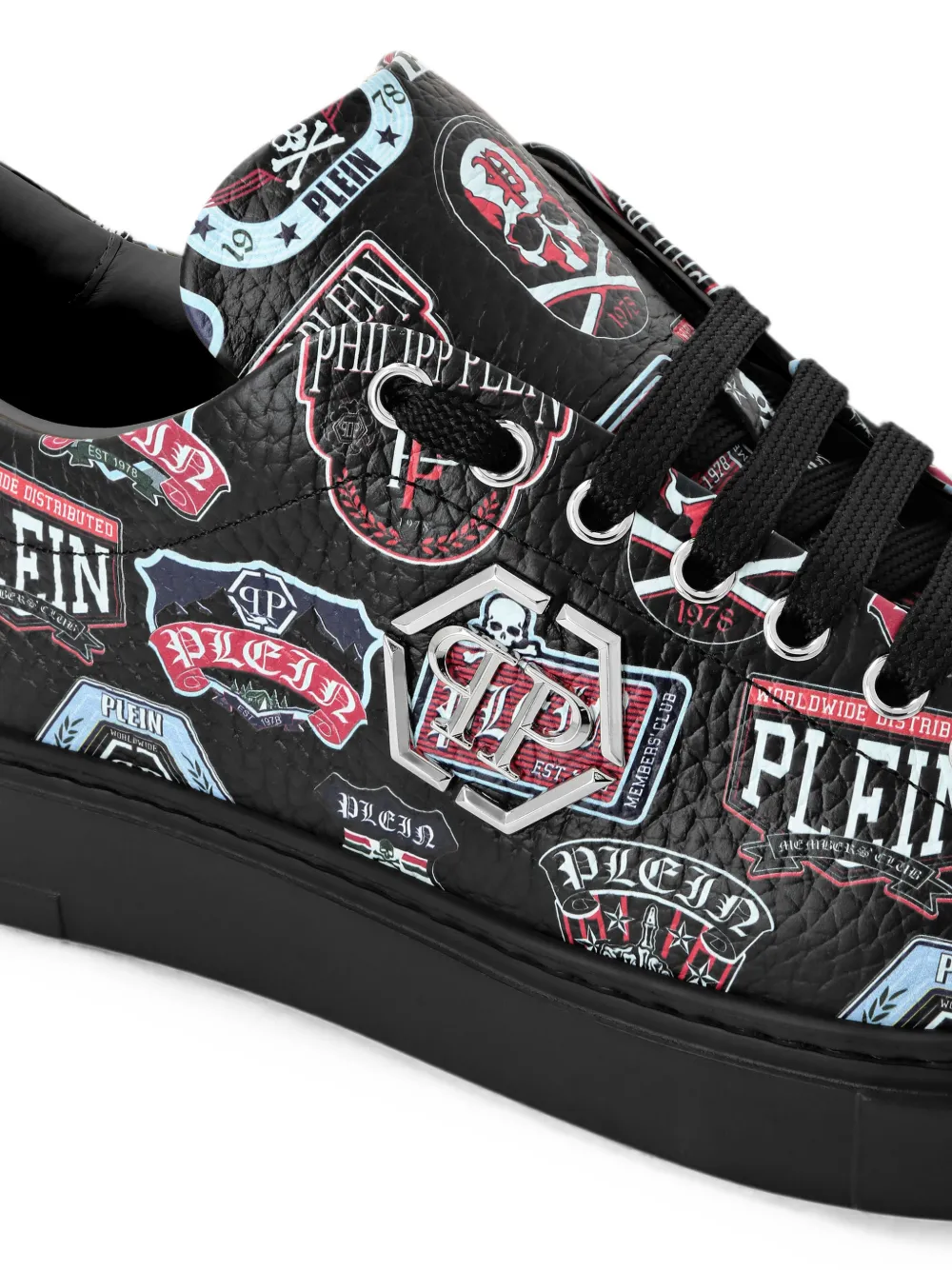 Philipp Plein Carson Patches sneakers Zwart