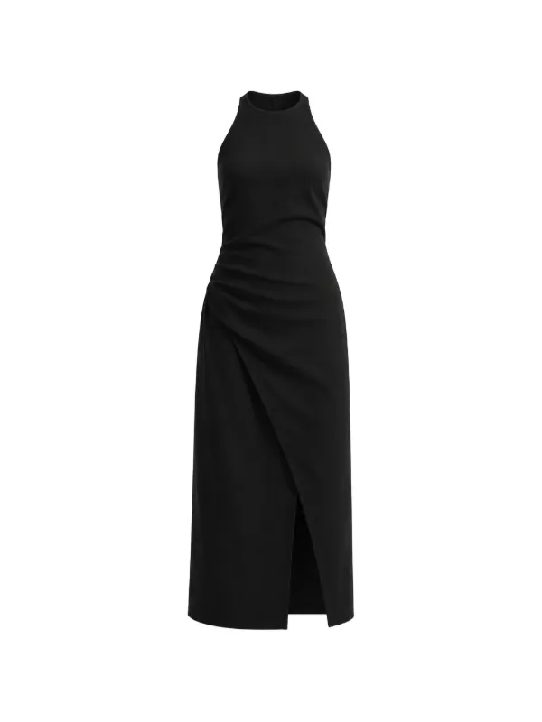 A.L.C. Sylvie Midi Dress in Black