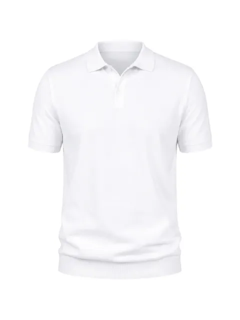 AMARANTO  short-sleeve polo shirt