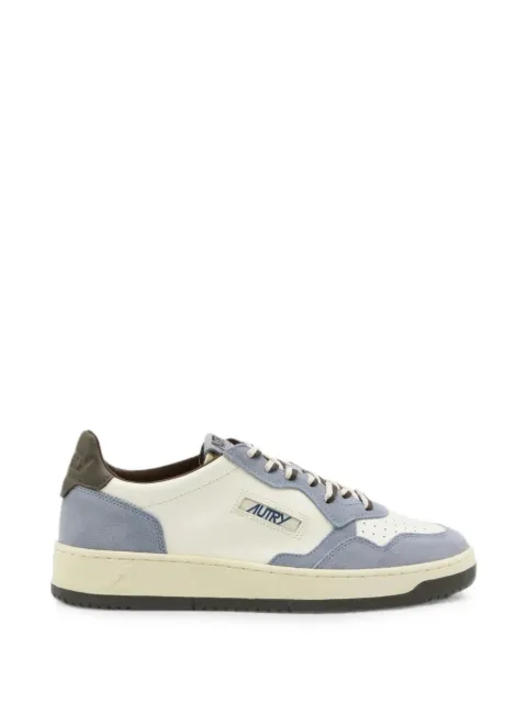 Autry Medalist panelled lace-up leather sneakers