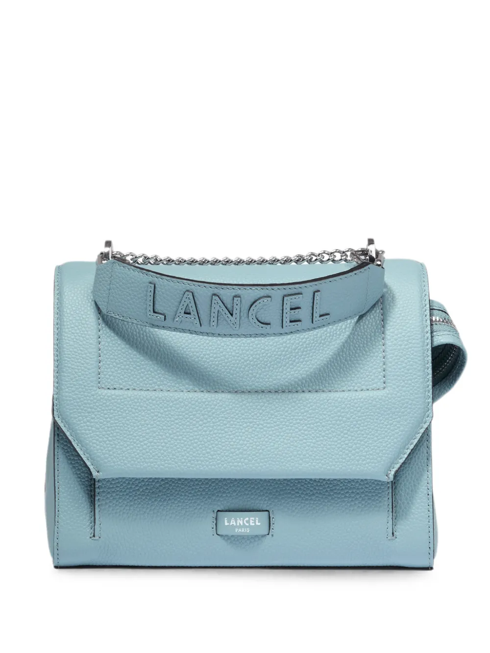 Lancel Ninon logo-embossed shoulder bag - Blu