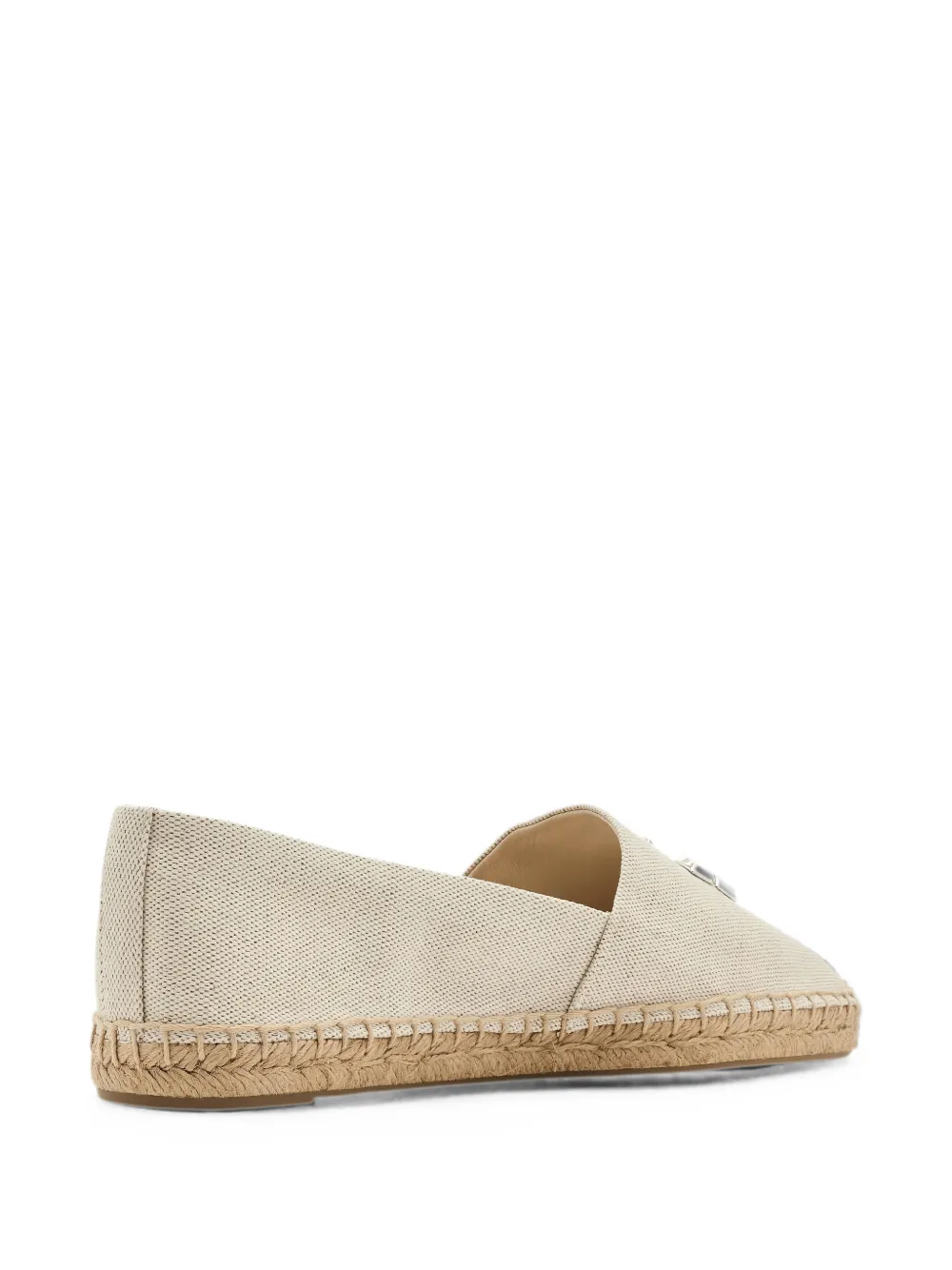 Tory Burch Eleanor logo-plaque espadrilles Beige