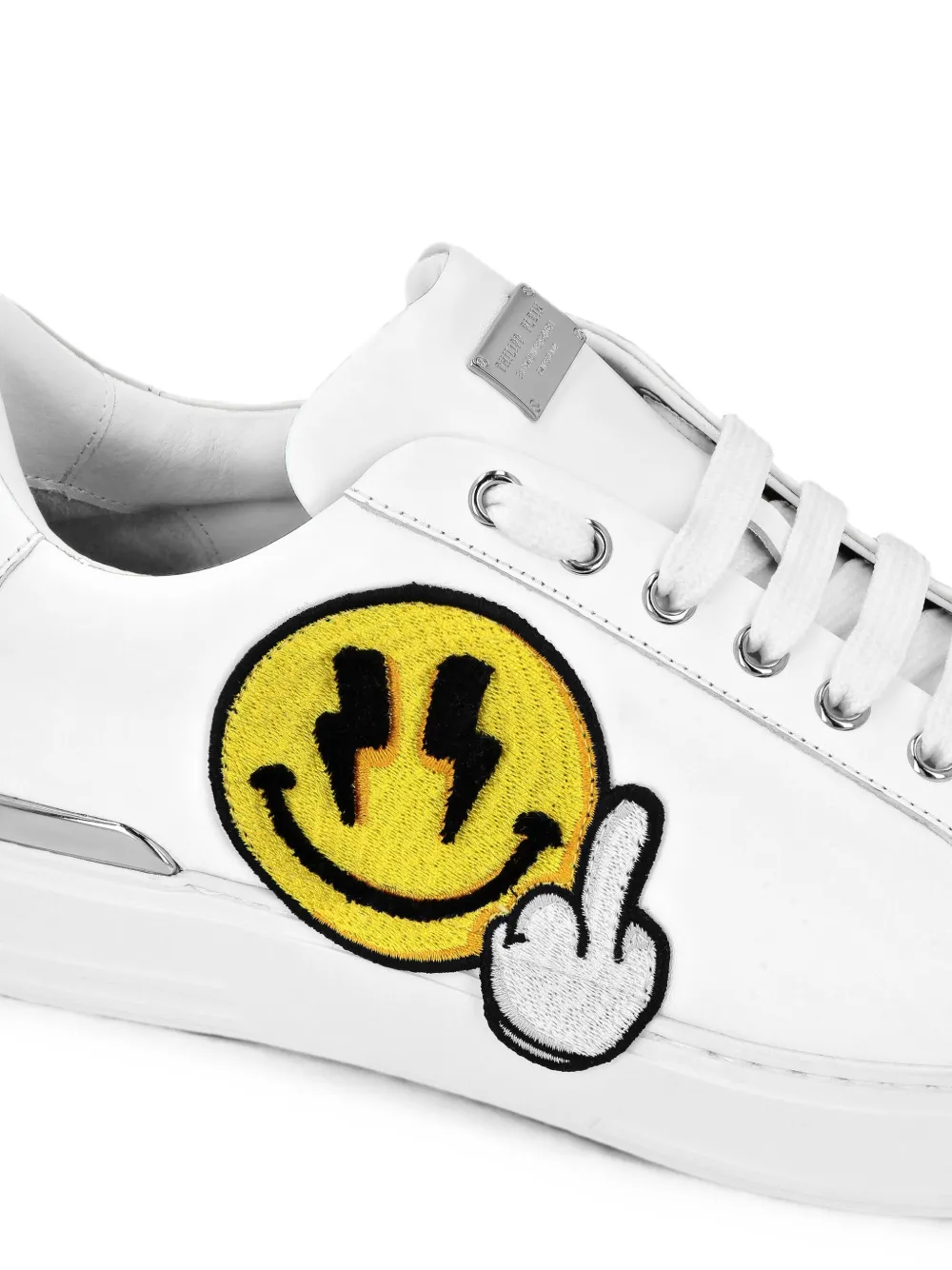 Philipp Plein Smile sneakers Wit