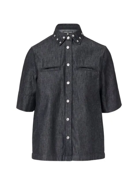 Iceberg studded short-sleeve shirt