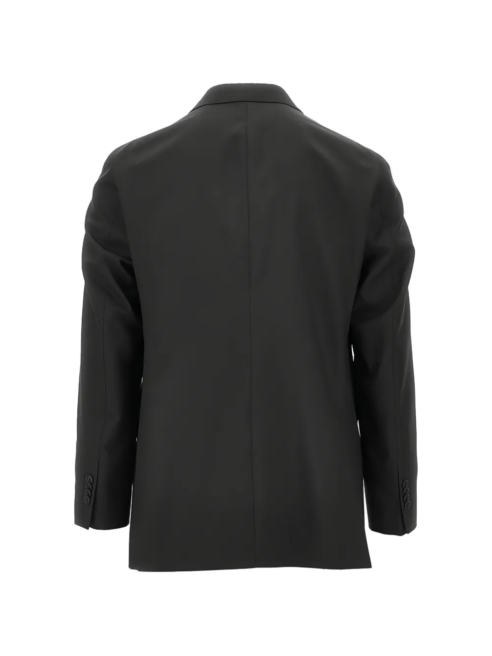 BRERAS MILANO Arezzo jack met puntige revers en dubbele rij knopen Zwart