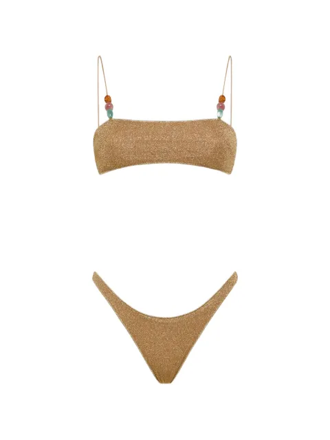 Oséree bead-embellished bikini