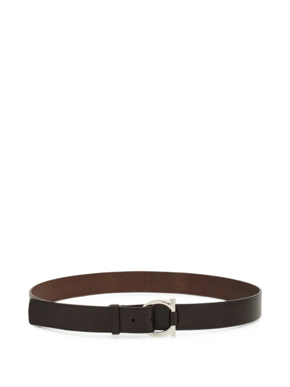 Ferragamo Gancini buckle belt - Braun