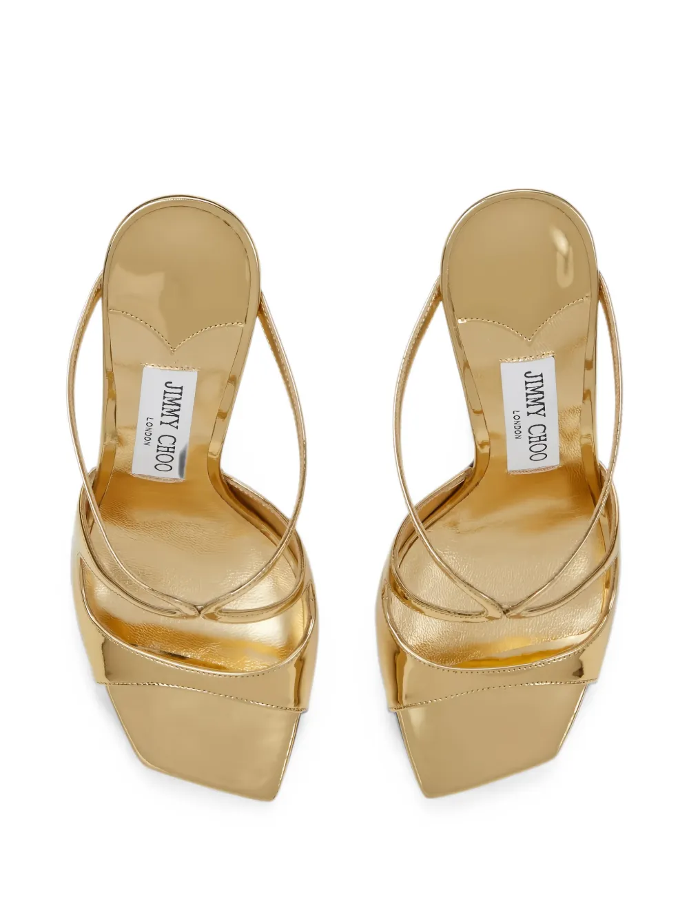 Jimmy Choo Anise heeled sandals Goud