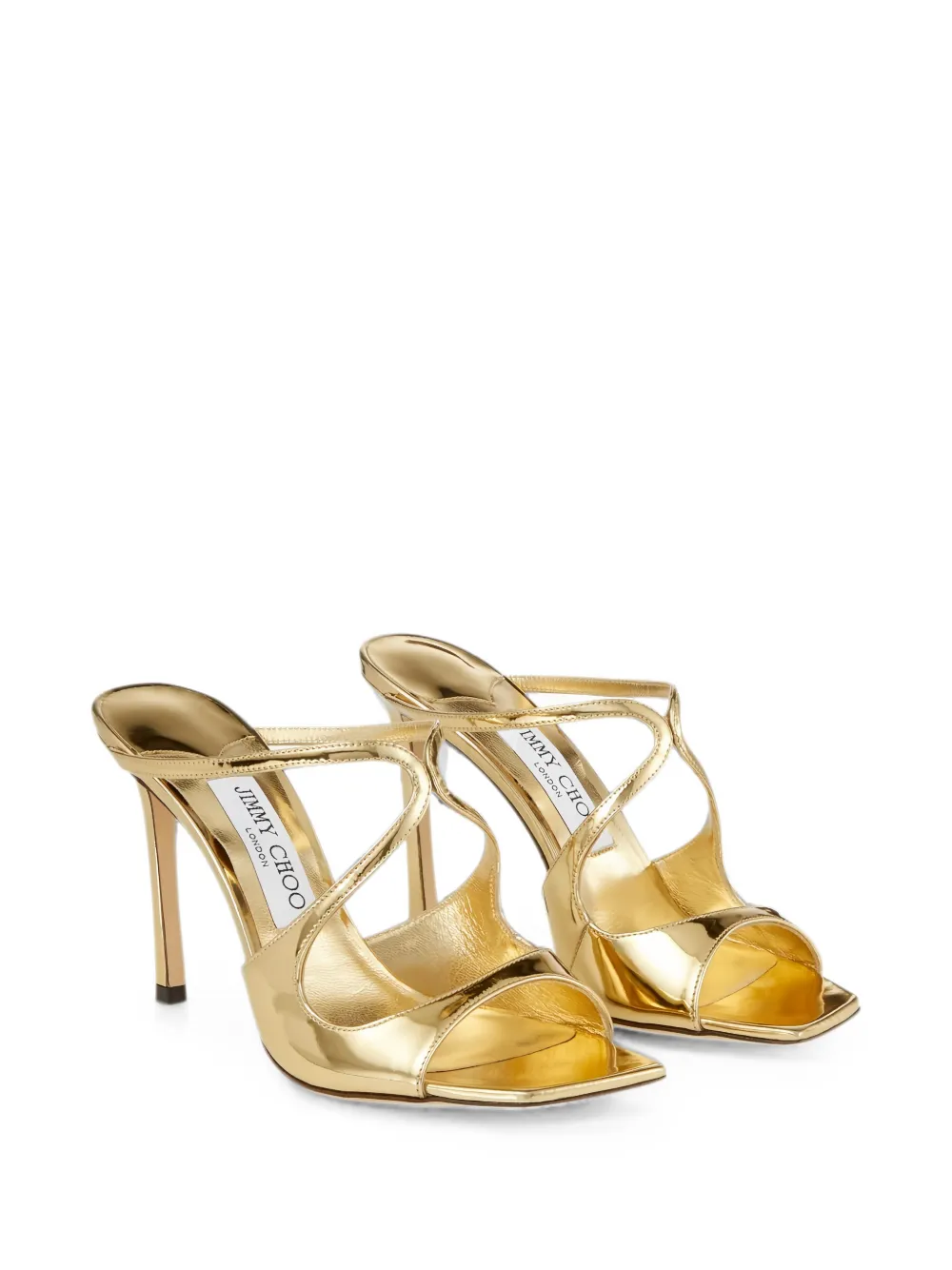 Jimmy Choo Anise heeled sandals Goud