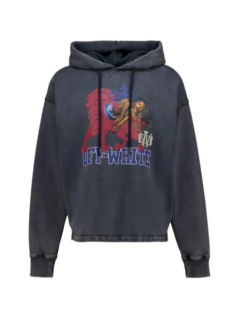 Off-White sudadera Royal Girl con capucha y estampado gráfico