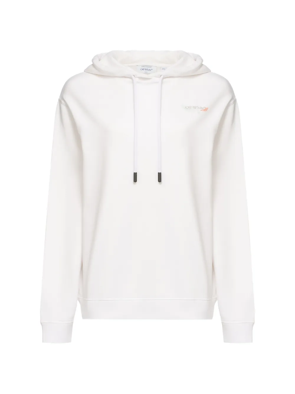Off-White Arrow Storytelling cotton hoodie - Weiß