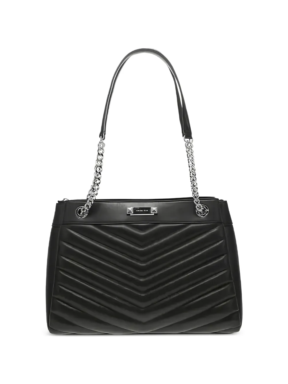 Michael Kors medium Whitney quilted leather tote bag - Schwarz
