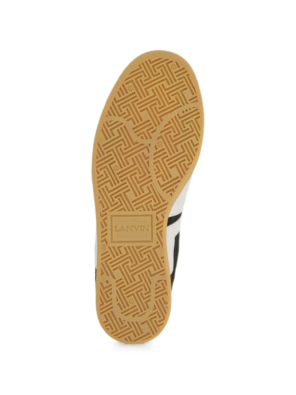 Lanvin Glen quilted sneakers Zwart