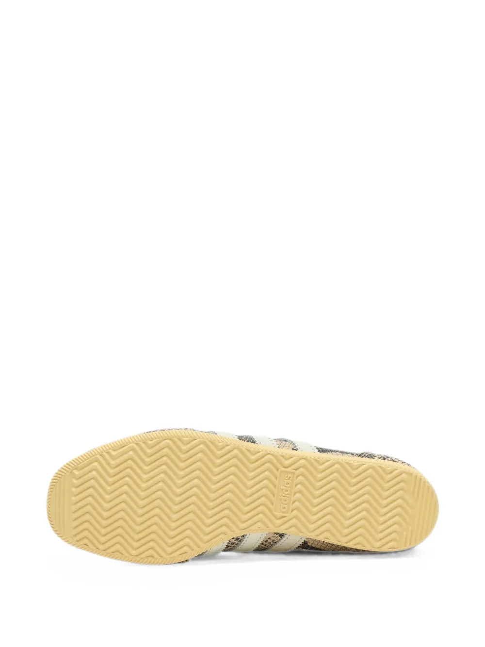 adidas Japan Decon snakeskin-effect sneakers Beige