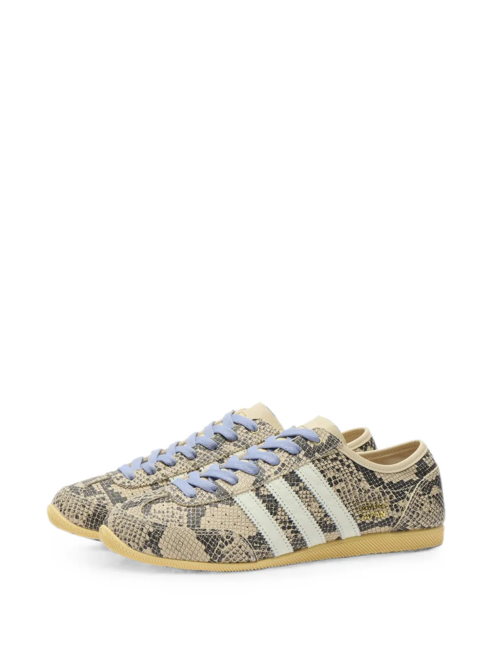 adidas Japan Decon snakeskin-effect sneakers Beige