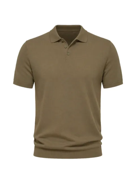 AMARANTO  short-sleeve polo shirt