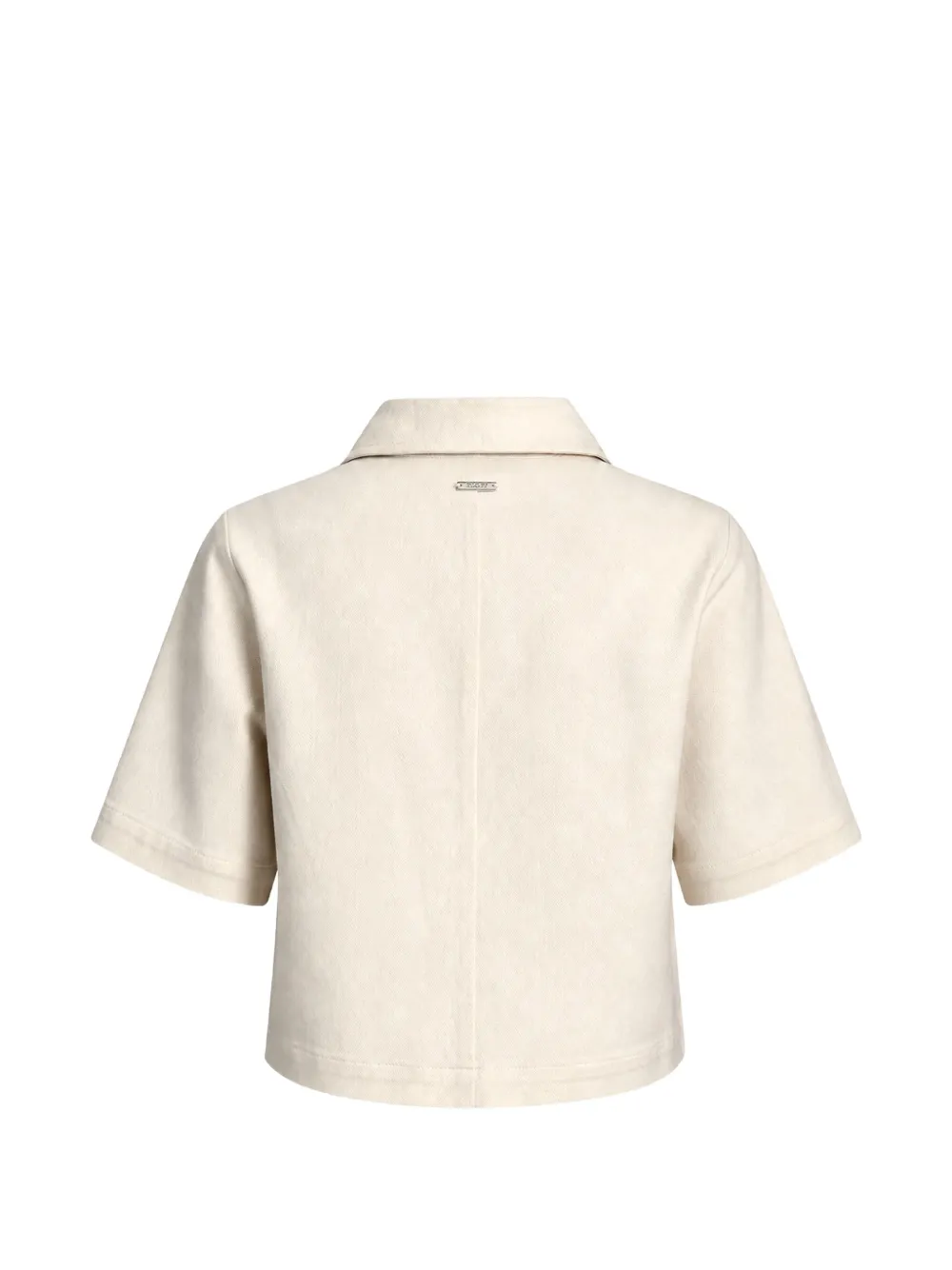 DKNY T-shirt met ringlets Beige