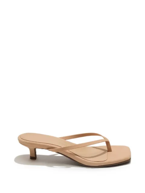 Tkees Julia square-toe leather sandals