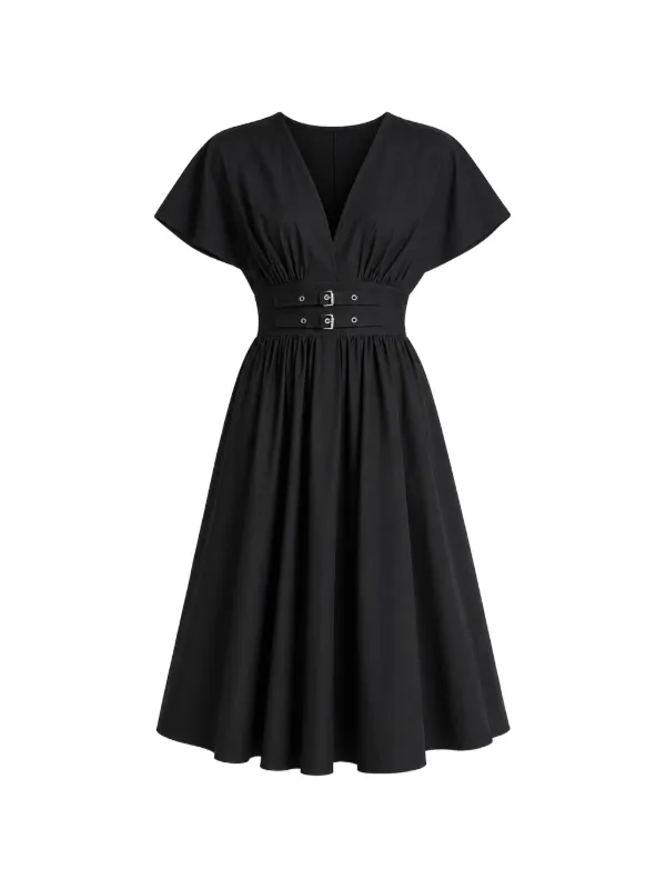 dkny dress black buckle-detail Gathered Midi | High Neck Wedding Dresses Ruched Bardot A Line Quantity:200 cards it offers an effortless