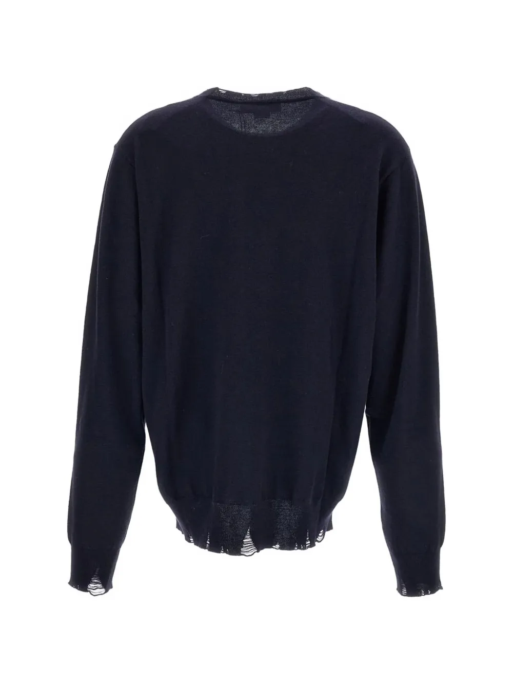 Stella McCartney Gerafelde fijngebreide trui Blauw