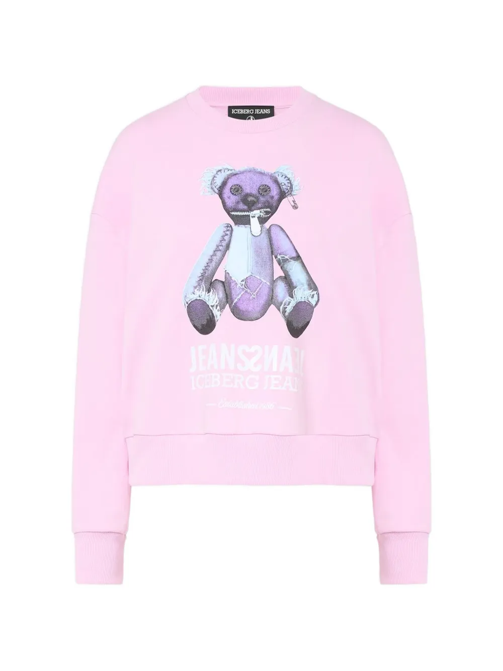 Iceberg Teddy Bear-print sweatshirt - Rosa