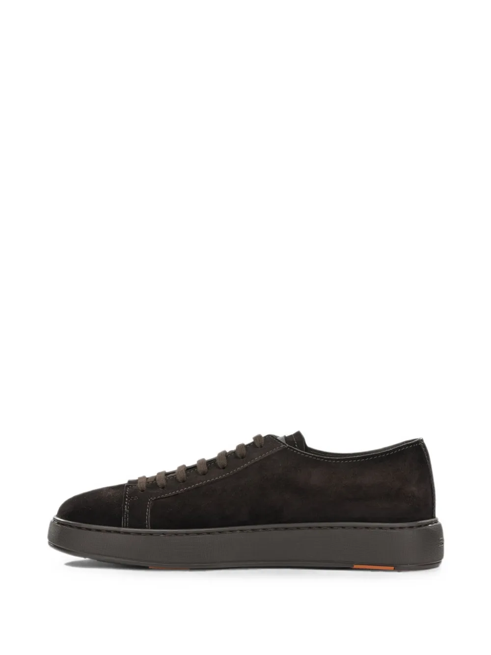 Santoni suede lace-up sneakers Bruin