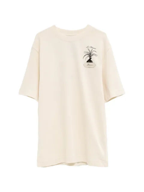 Jacquemus Palmier logo-patch T-shirt