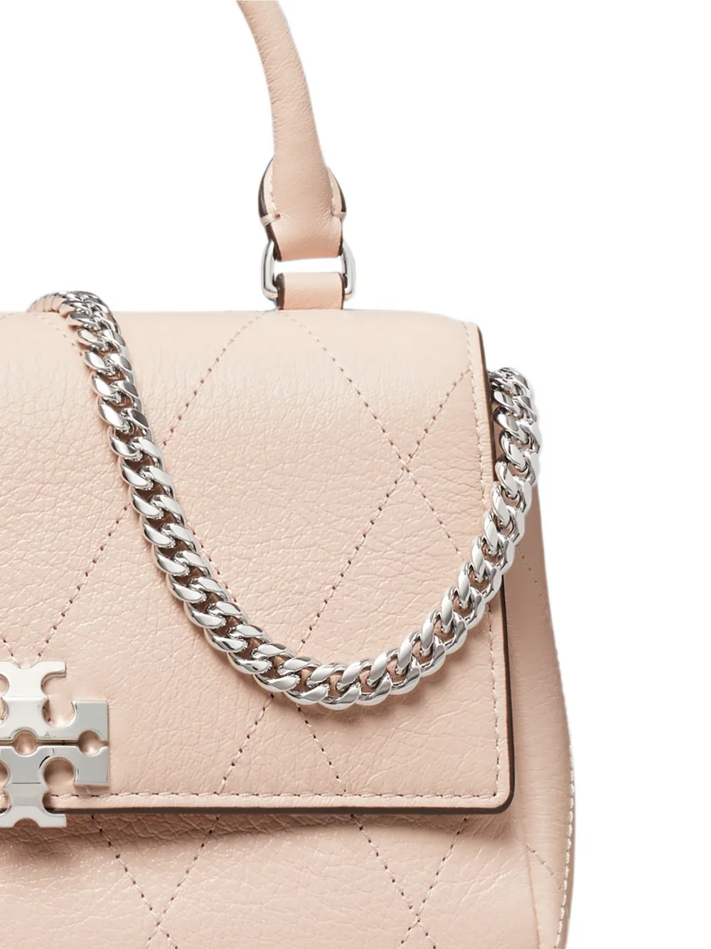 Tory Burch Charlie gewatteerde schoudertas Roze