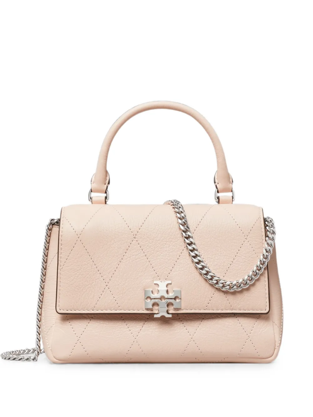 Tory Burch mini Charlie quilted shoulder bag - Rosa