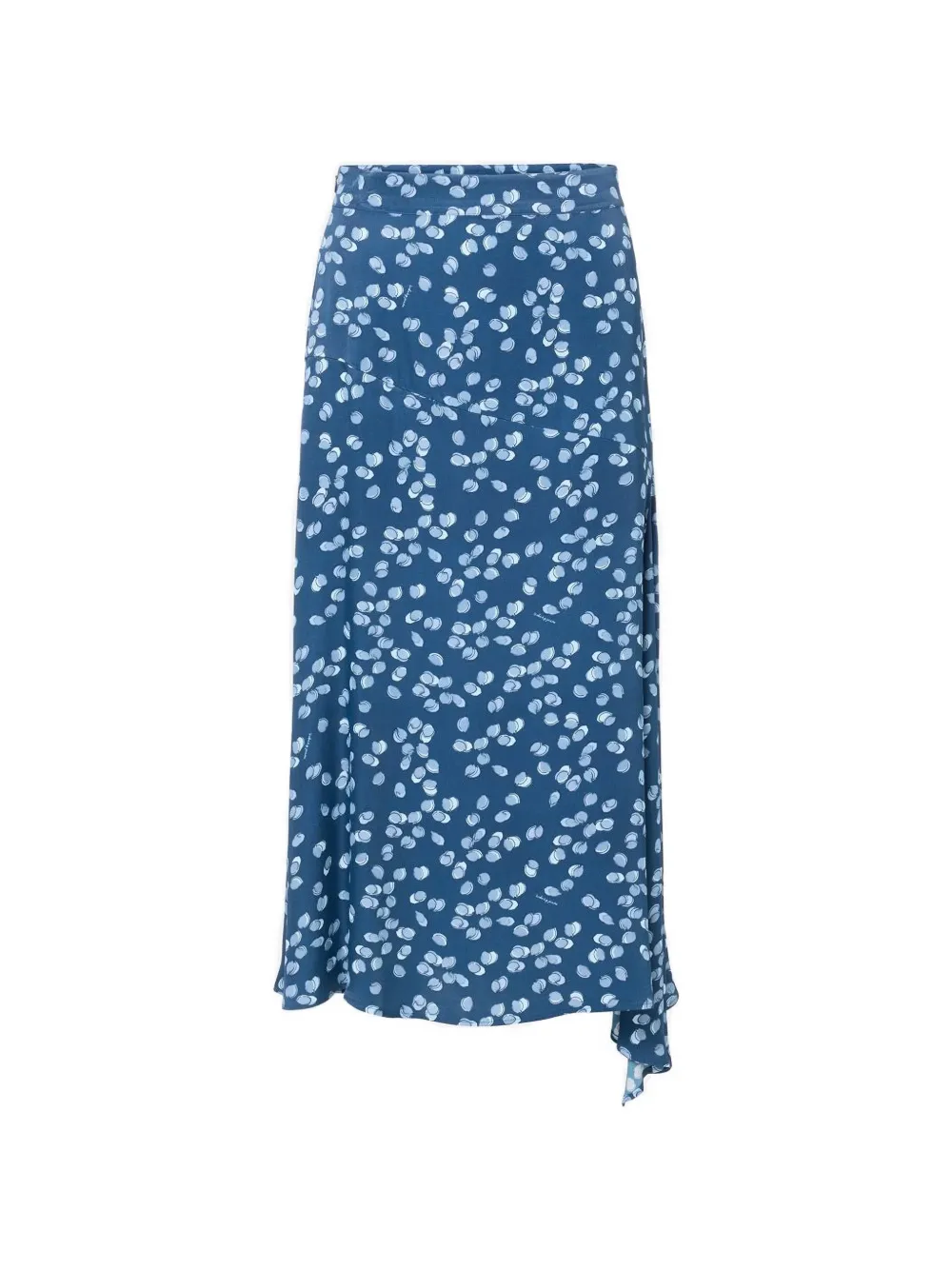 Iceberg lemon-print midi skirt - Blu