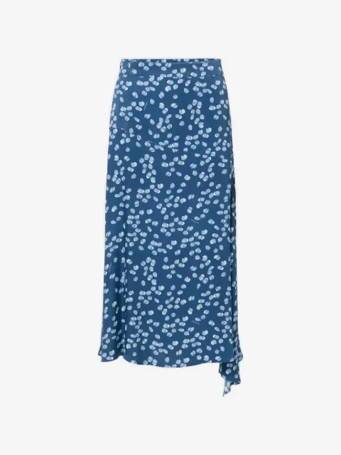 Iceberg lemon-print midi skirt